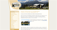 Desktop Screenshot of hundeparadies.com